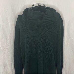 Calvin Klein - Dark Green Cowl Neck Sweater
